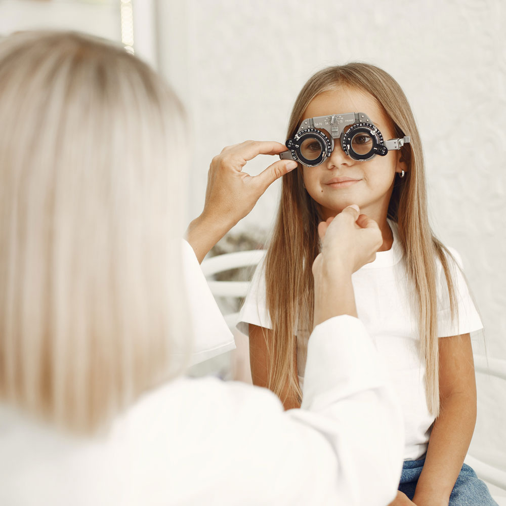 eye exam for kids in Crossroads